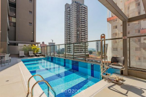 HMO - Estúdios completos em prédio c/ piscina